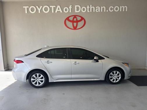 Classic Silver Metallic 2025 Toyota Corolla LE