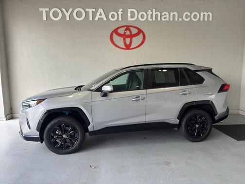 Silver Sky Metallic 2023 Toyota RAV4 Hybrid SE
