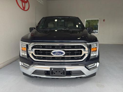 Antimatter Blue Metallic 2023 Ford F-150 XLT