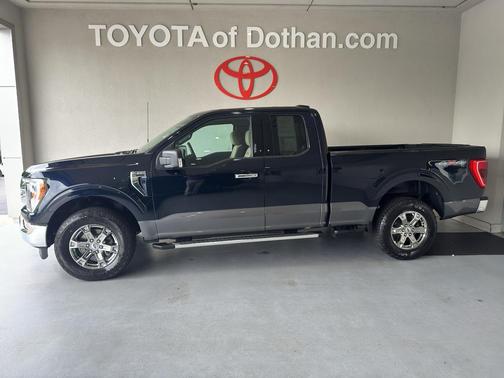 Antimatter Blue Metallic 2023 Ford F-150 XLT