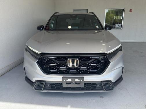 Solar Silver Metallic 2025 Honda CR-V Hybrid Sport FWD