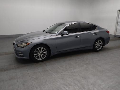 Hagane Blue 2015 INFINITI Q50 Premium