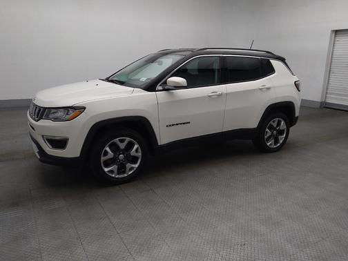 White Clearcoat 2019 Jeep Compass Limited