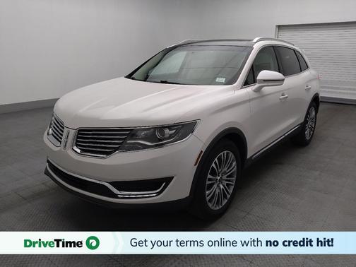 White Platinum Metallic Tri-Coat 2017 Lincoln MKX Reserve