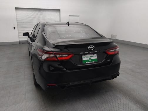Midnight Black Metallic 2022 Toyota Camry SE