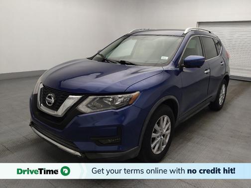 Caspian Blue 2017 Nissan Rogue SV