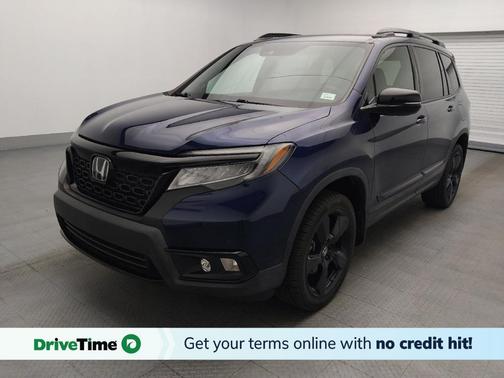 Obsidian Blue Pearl 2021 Honda Passport AWD Elite