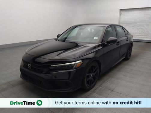 Crystal Black Pearl 2022 Honda Civic Sport