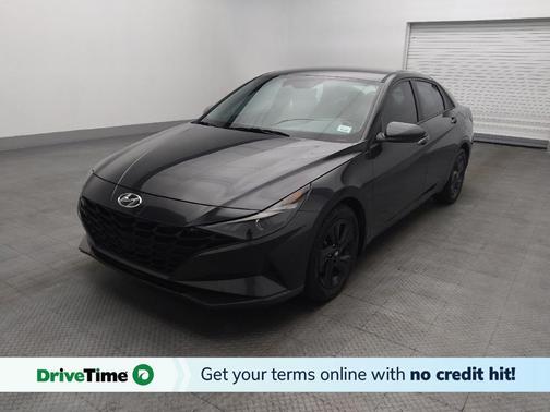 Portofino Gray 2022 Hyundai ELANTRA SEL