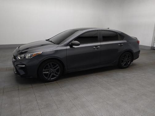 Gravity Gray 2021 Kia Forte GT-Line