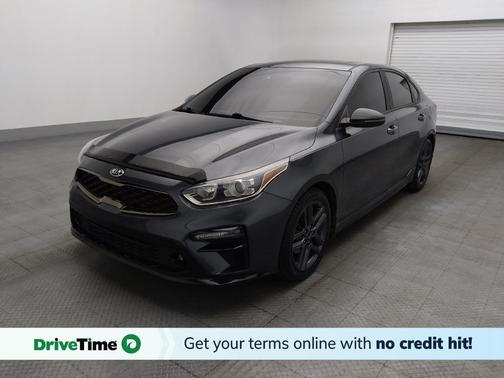 Gravity Gray 2021 Kia Forte GT-Line