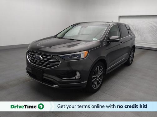 Gray 2019 Ford Edge Titanium