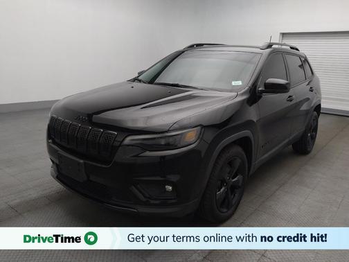 Diamond Black Crystal Pearlcoat 2019 Jeep Cherokee Altitude