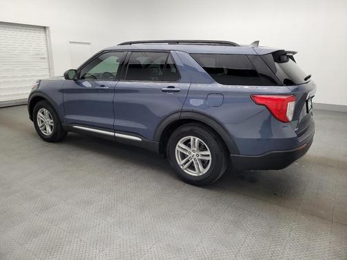 Infinite Blue Metallic Tinted Clearcoat 2021 Ford Explorer XLT
