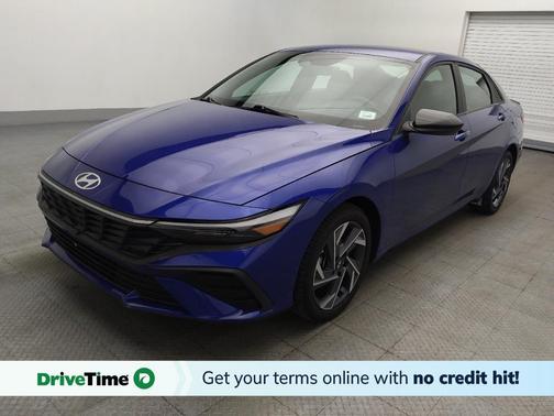 Intense Blue 2025 Hyundai ELANTRA Sport