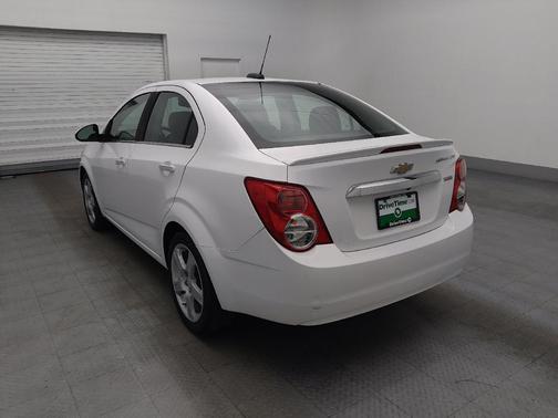 White 2015 Chevrolet Sonic LTZ
