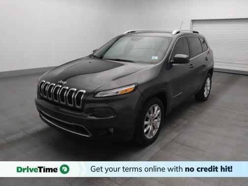 Brilliant Black Crystal Pearlcoat 2014 Jeep Cherokee Limited