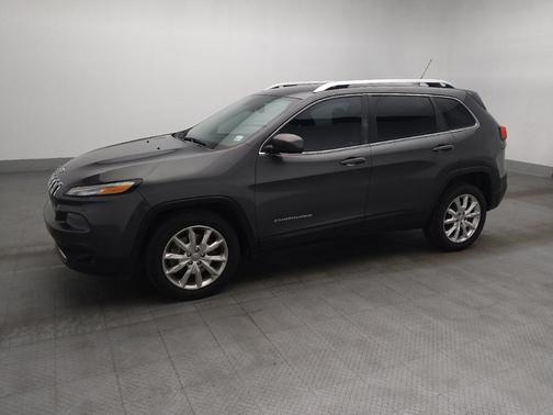 Brilliant Black Crystal Pearlcoat 2014 Jeep Cherokee Limited
