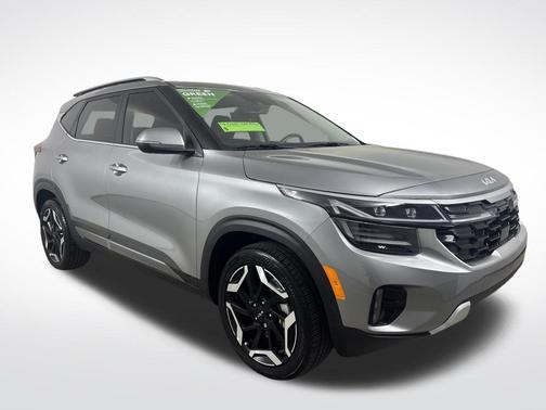 Steel Gray 2025 Kia Seltos SX Turbo