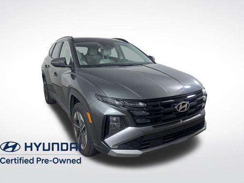 Amazon Gray 2025 Hyundai TUCSON Hybrid SEL Convenience