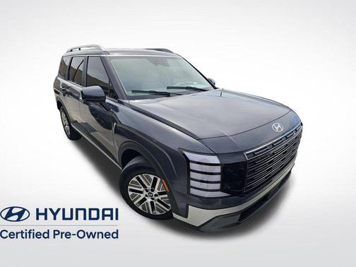 Ecotronic Gray Pearl 2026 Hyundai Palisade Hybrid Blue SEL 7P