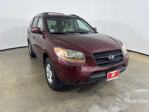 Dark Cherry Red 2008 Hyundai SANTA FE GLS