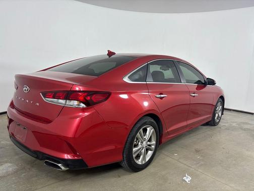 Scarlet Red 2019 Hyundai SONATA SEL