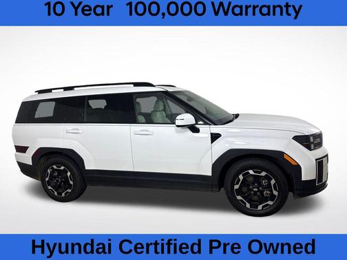 Serenity White 2024 Hyundai SANTA FE SEL 2.4