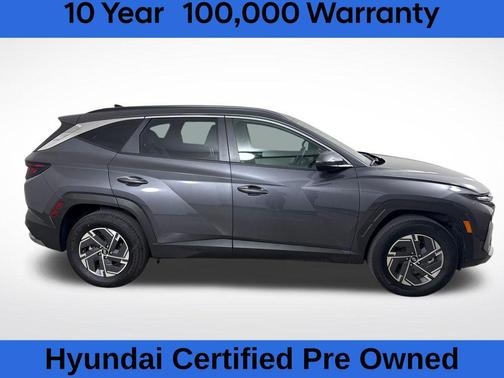 Titan Gray 2025 Hyundai TUCSON Hybrid Blue