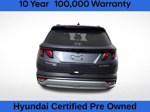Titan Gray 2025 Hyundai TUCSON Hybrid Blue