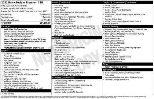 2022 Buick Enclave FWD Premium