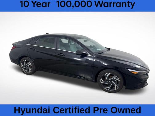Abyss Black 2025 Hyundai ELANTRA HEV Limited