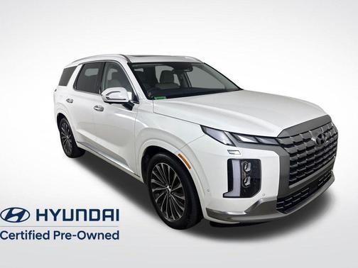 Hyper White 2023 Hyundai PALISADE Calligraphy
