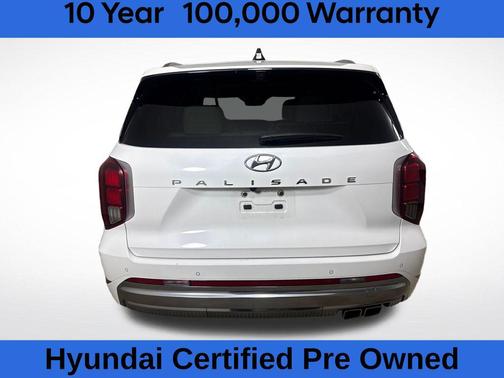 Hyper White 2023 Hyundai PALISADE Calligraphy