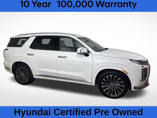 Hyper White 2023 Hyundai PALISADE Calligraphy