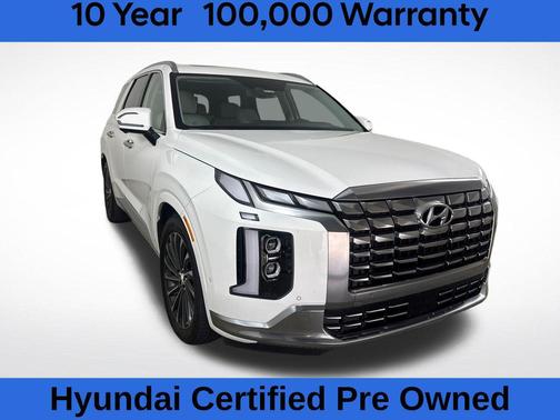 Hyper White 2023 Hyundai PALISADE Calligraphy