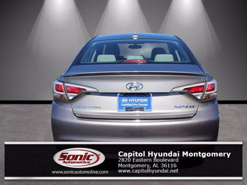 Metropolis Gray 2017 Hyundai SONATA Hybrid SE