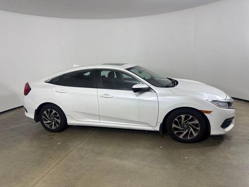 White Orchid Pearl 2017 Honda Civic EX