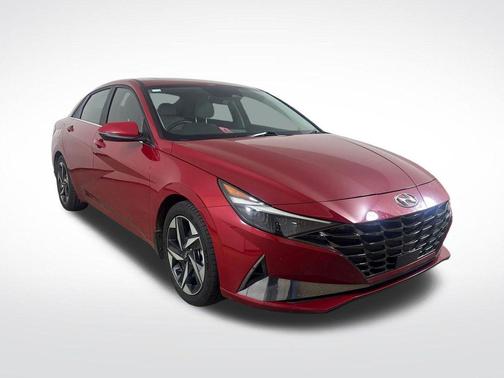 Scarlet Red Pearl 2022 Hyundai ELANTRA HEV Limited