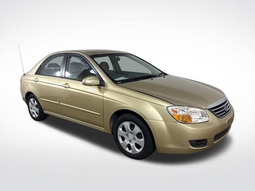 Champagne Gold 2009 Kia Spectra EX
