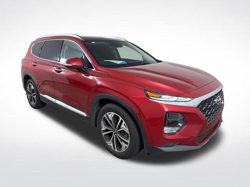 Scarlet Red 2019 Hyundai SANTA FE Ultimate 2.0T