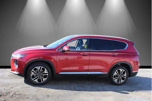 Scarlet Red 2019 Hyundai SANTA FE Ultimate 2.0T