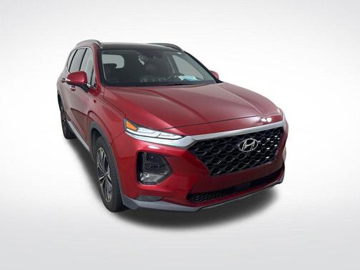 Scarlet Red 2019 Hyundai SANTA FE Ultimate 2.0T