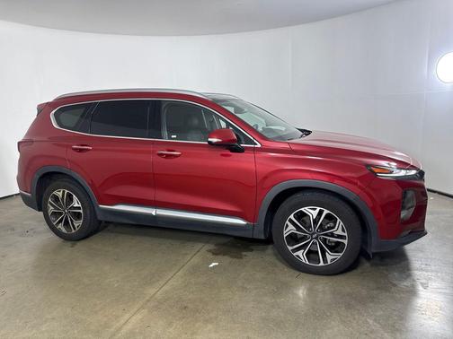 Scarlet Red 2019 Hyundai SANTA FE Ultimate 2.0T