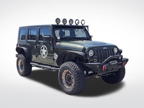 Green Metallic 2009 Jeep Wrangler Unlimited X