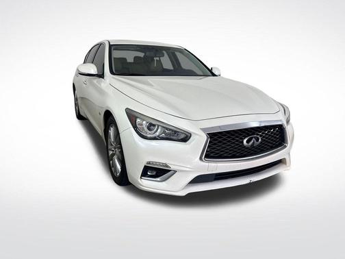 Majestic White 2019 INFINITI Q50 3.0t LUXE