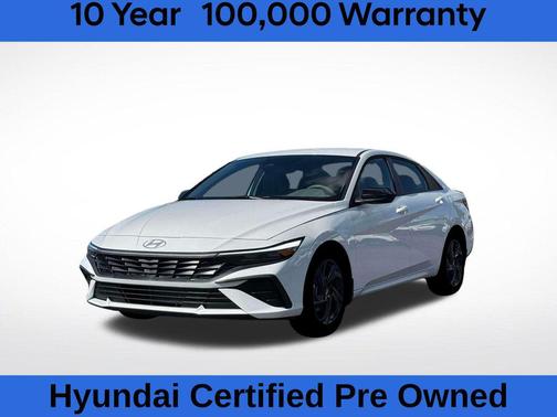 Serenity White 2026 Hyundai ELANTRA Sport