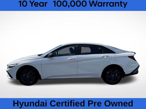 Serenity White 2026 Hyundai ELANTRA Sport