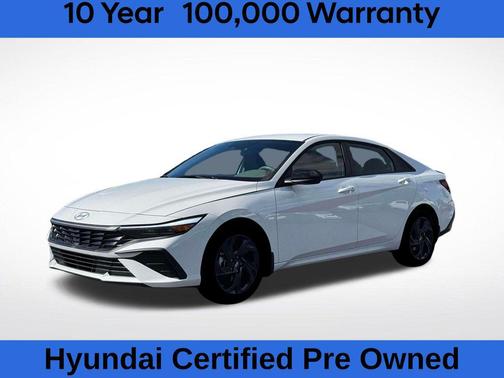 Serenity White 2026 Hyundai ELANTRA Sport