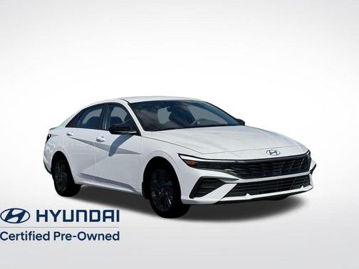 Serenity White 2026 Hyundai ELANTRA Sport